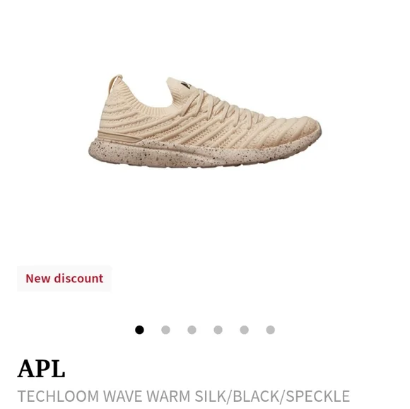 APL | Shoes | Apl Techloom Wave Warm Silk Black Speckle Size  display picture 1
